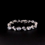 Leaf Marq Oval Bracelet